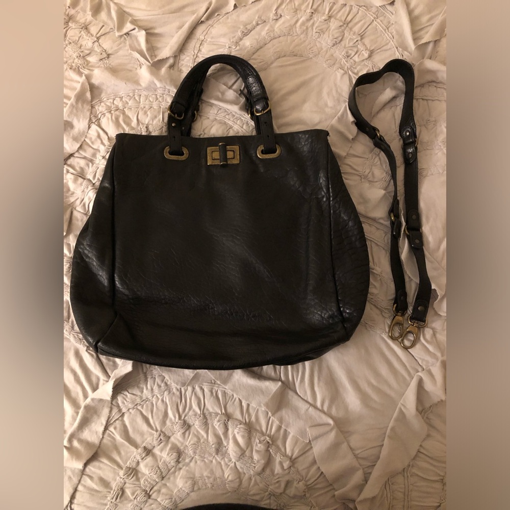 Abaco (Made in France) Large Leather Bag
